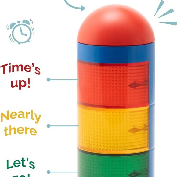 NWT - KADAMS Visual Timer for Kids with Audio Pre-Alarm - Traffic Light Alarm * - Picture 4 of 7